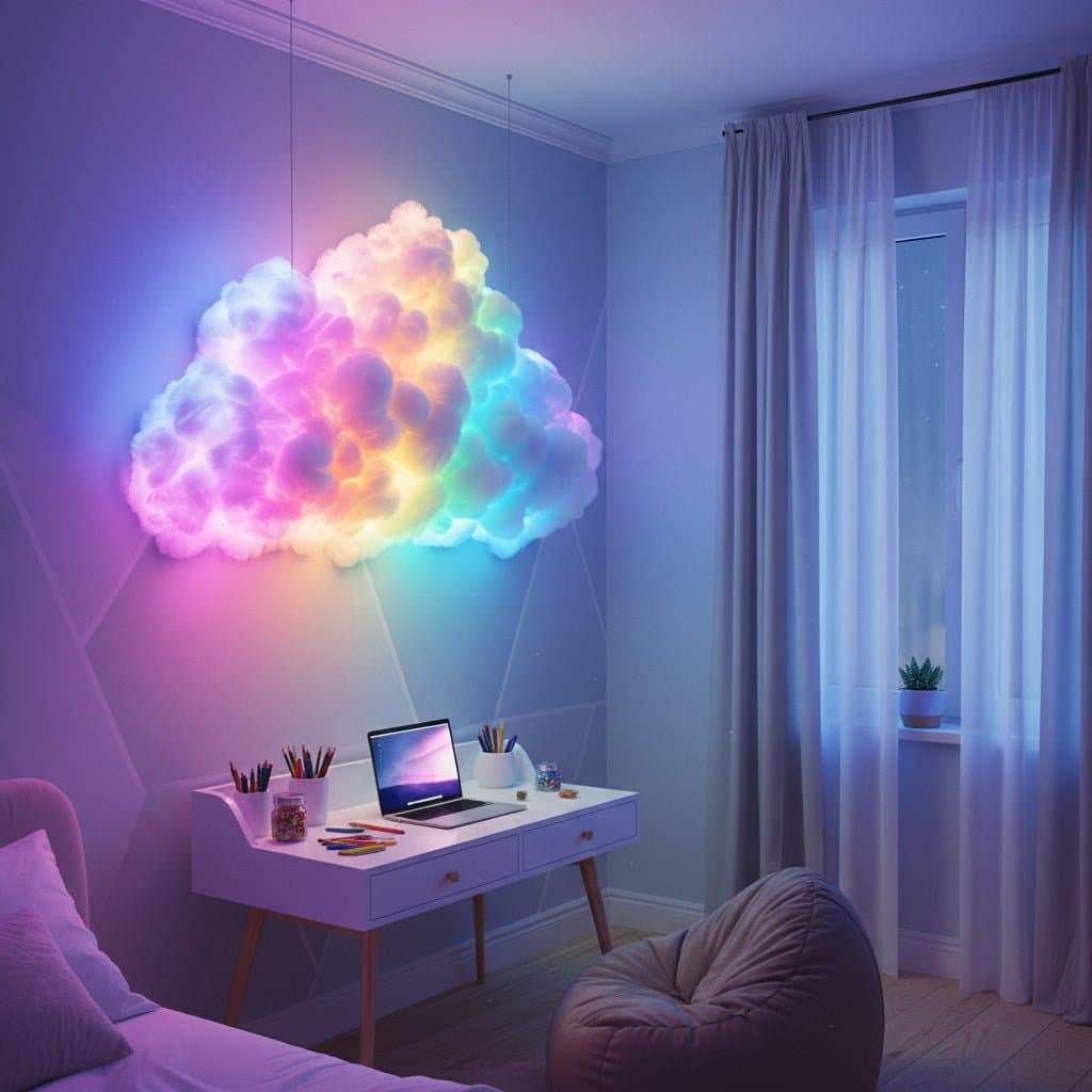 Cloud Lamp DIY Kit – Create Your Own Dreamy LED Cloud Light