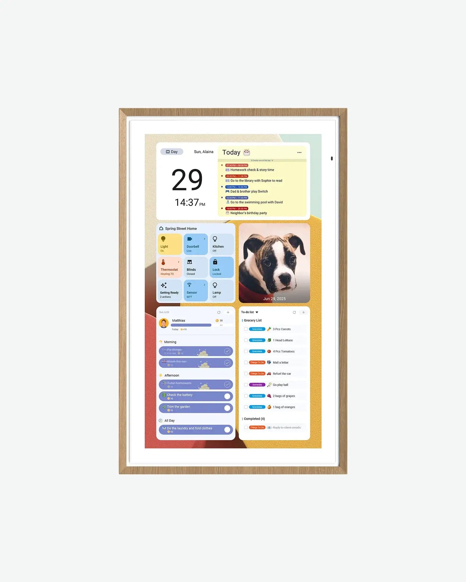 ApoloSign 15.6" Digital Calendar
