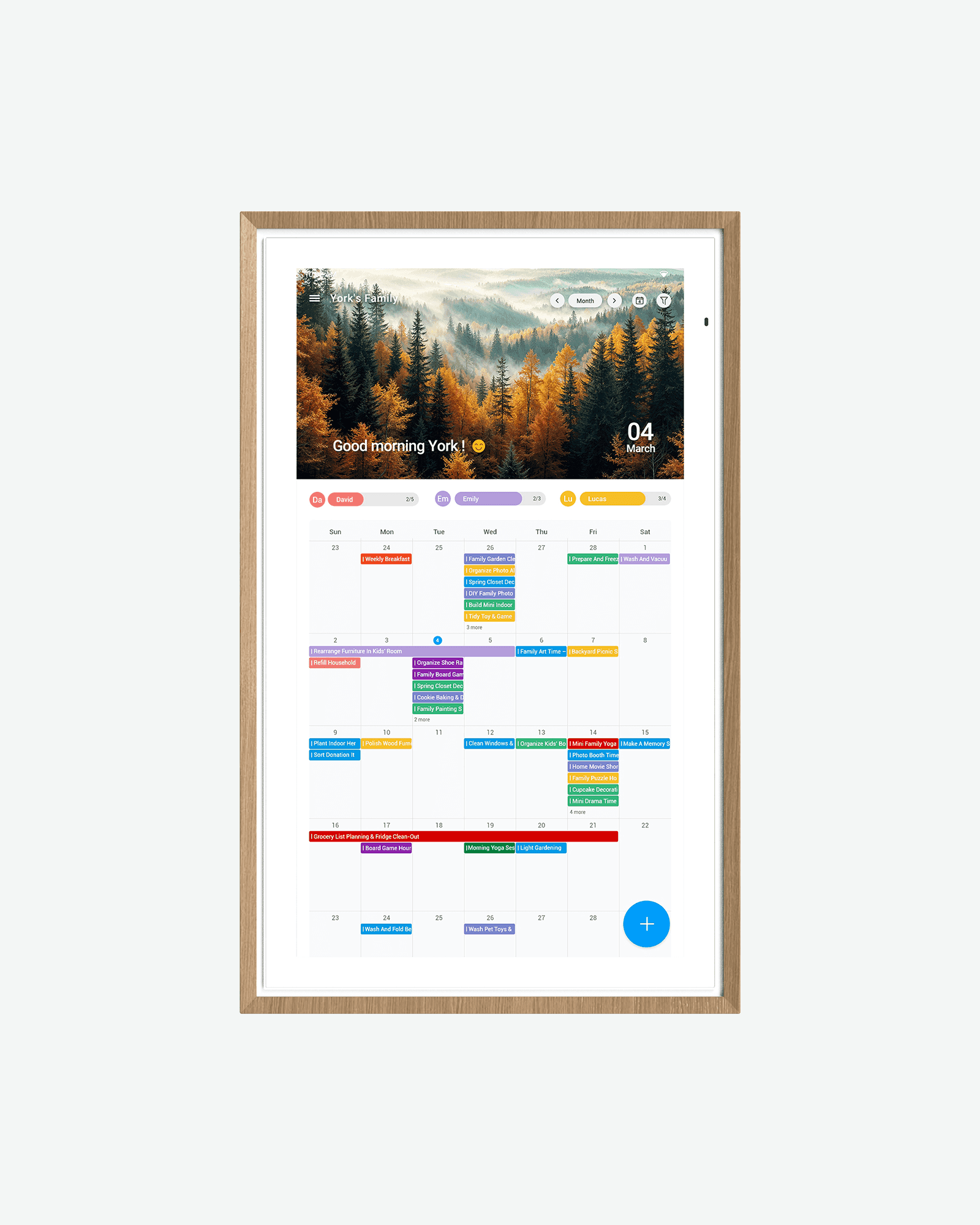 ApoloSign 21.5" Digital Calendar