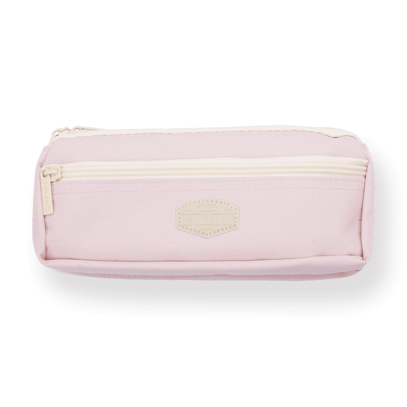 Multi-functional Dual-Zippered Pencil Case - Cherry Blossom