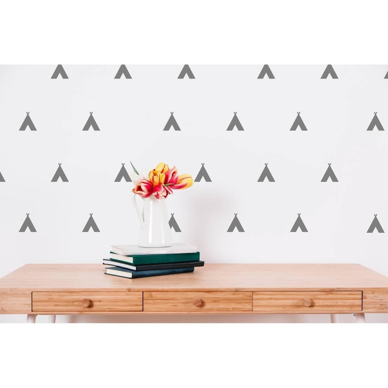 108 Teepee Nursery Wall Stickers