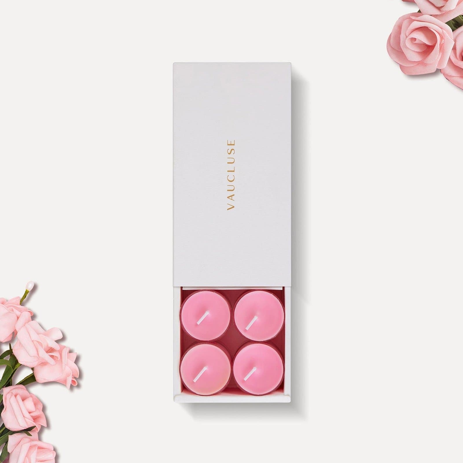 Vaucluse Rose Scented Tealight Candles